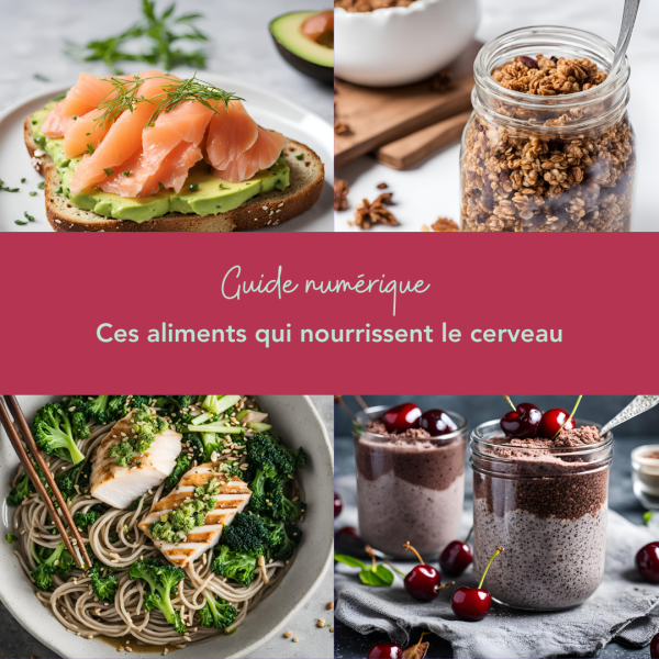 Ces aliments qui nourrissent le cerveau